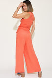 Ribbed Tank and Wide Leg Pants Set • More Colors