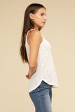 V Neck Sleeveless Top • More Colors