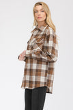 BOYFRIEND Fit Checker Plaid Flannel Long Sleeve • More Colors