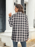 Plaid Button Up Pocketed Shirt • More Colors