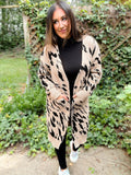 Harper Animal Print Cardigan