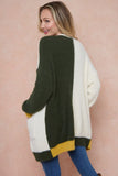 Ari Color Block Cardigan