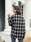 Plaid Button Up Pocketed Shirt • More Colors