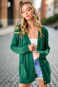 Evergreen Cardi