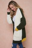 Ari Color Block Cardigan