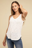 V Neck Sleeveless Top • More Colors