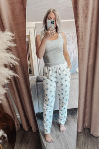 Star Print Pants