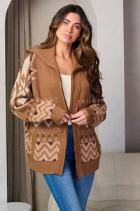 Clarke Zip Up Cardi