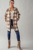 Molly Plaid Coat