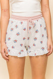 Floral Ruffle Shorts