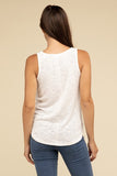 V Neck Sleeveless Top • More Colors