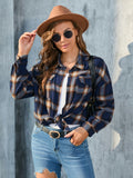 Plaid Button Up Pocketed Shirt • More Colors