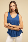 V Neck Sleeveless Top • More Colors