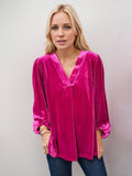 V-Neck Three-Quarter Sleeve Blouse • More Colors