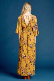 Eve Maxi Dress - Mustard