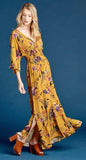 Eve Maxi Dress - Mustard